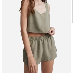 Mate the Label Sage Crop Top